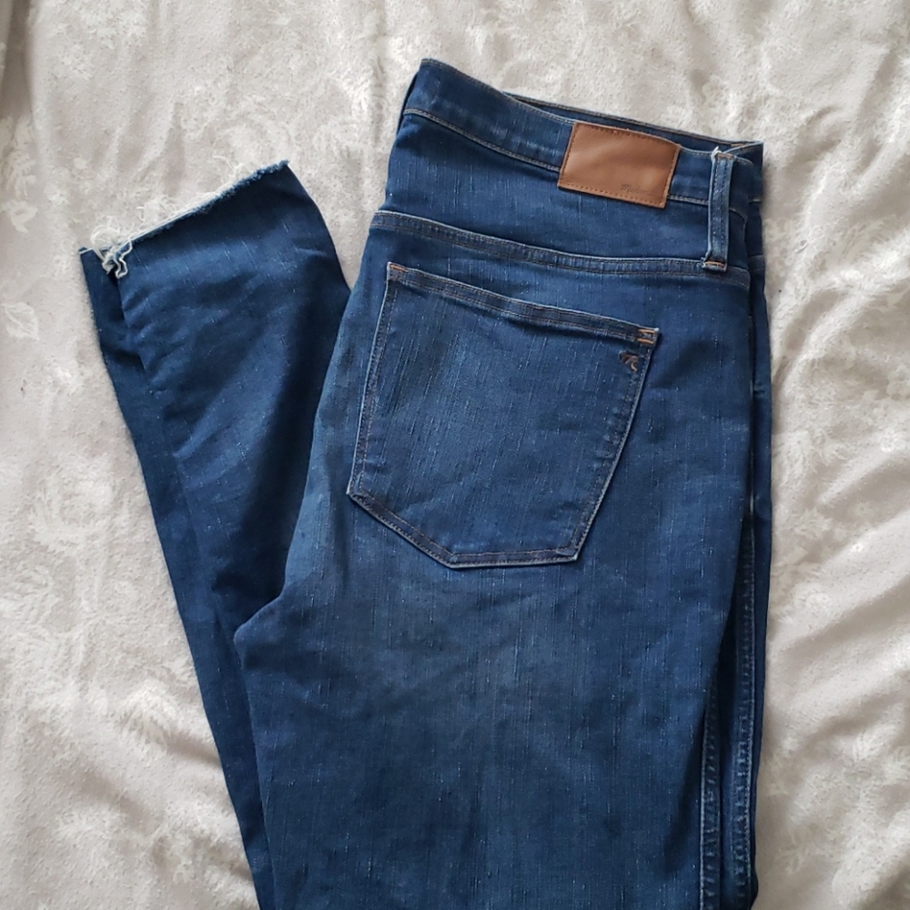 Madewell 9" high rise skinny